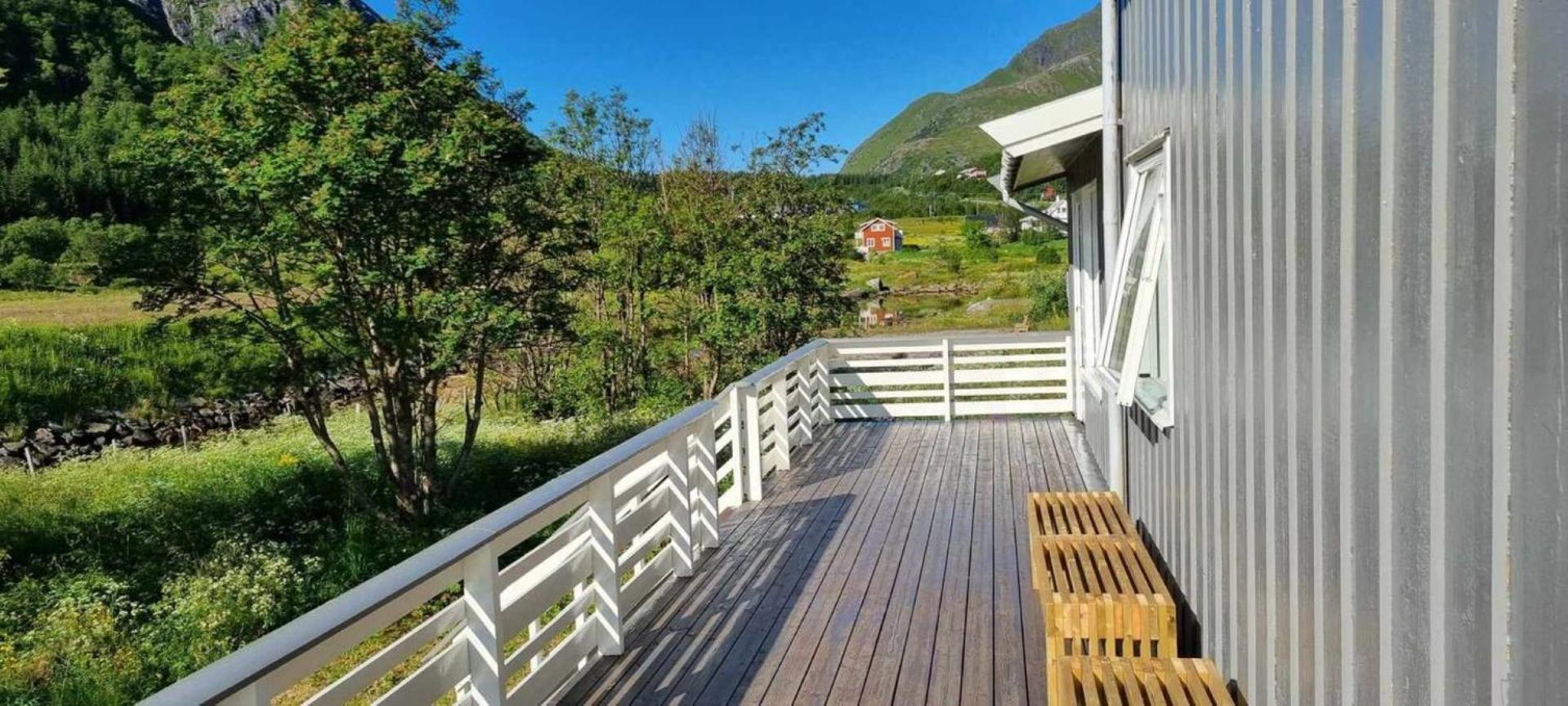 Landsbyhus I Lofoten Napp Exterior foto